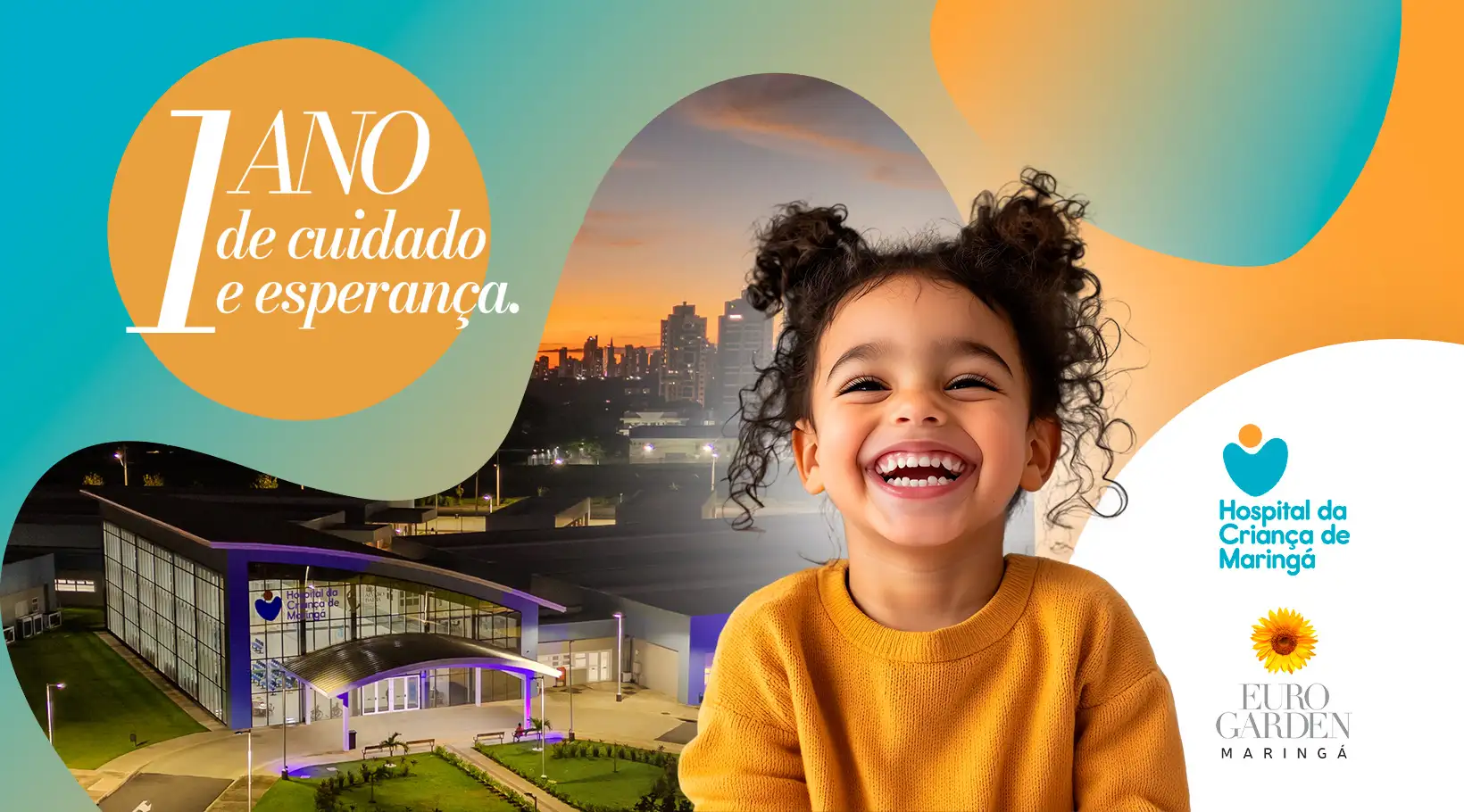 Foto de capa de Hospital da Criança de Maringá completa um ano de cuidados e esperança.