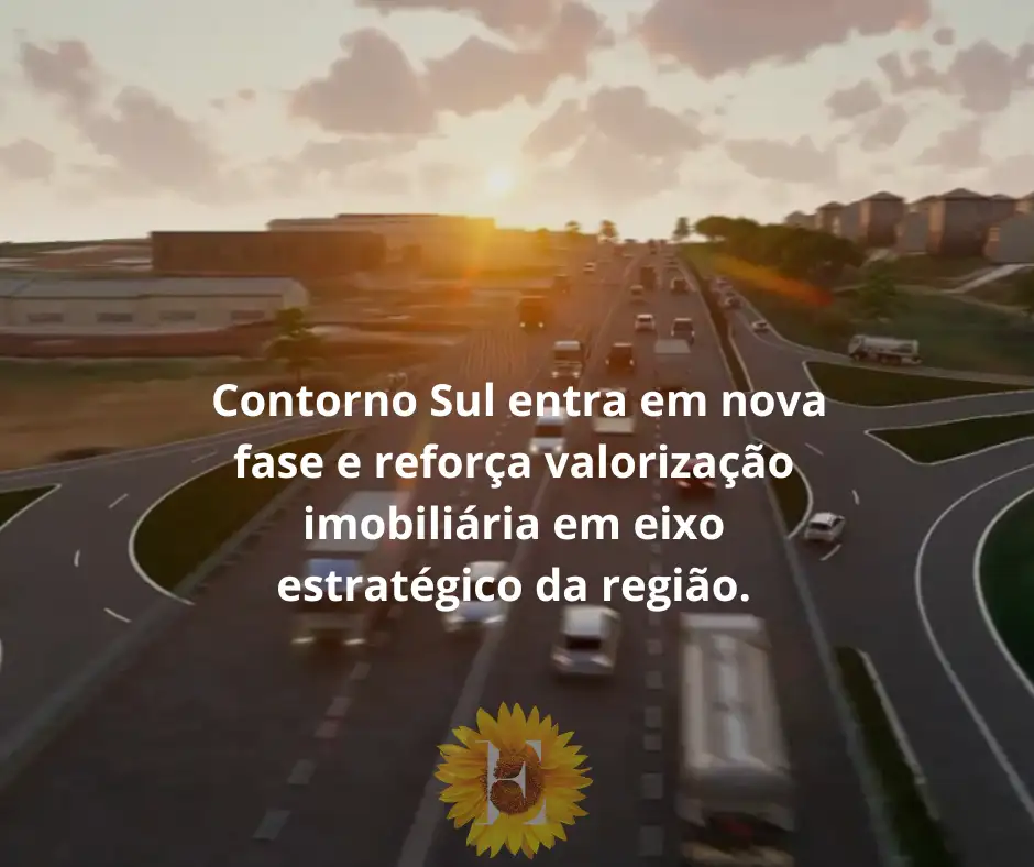 Foto de capa de Contorno Sul entra em nova fase e reforça valorização imobiliária em eixo estratégico da região
