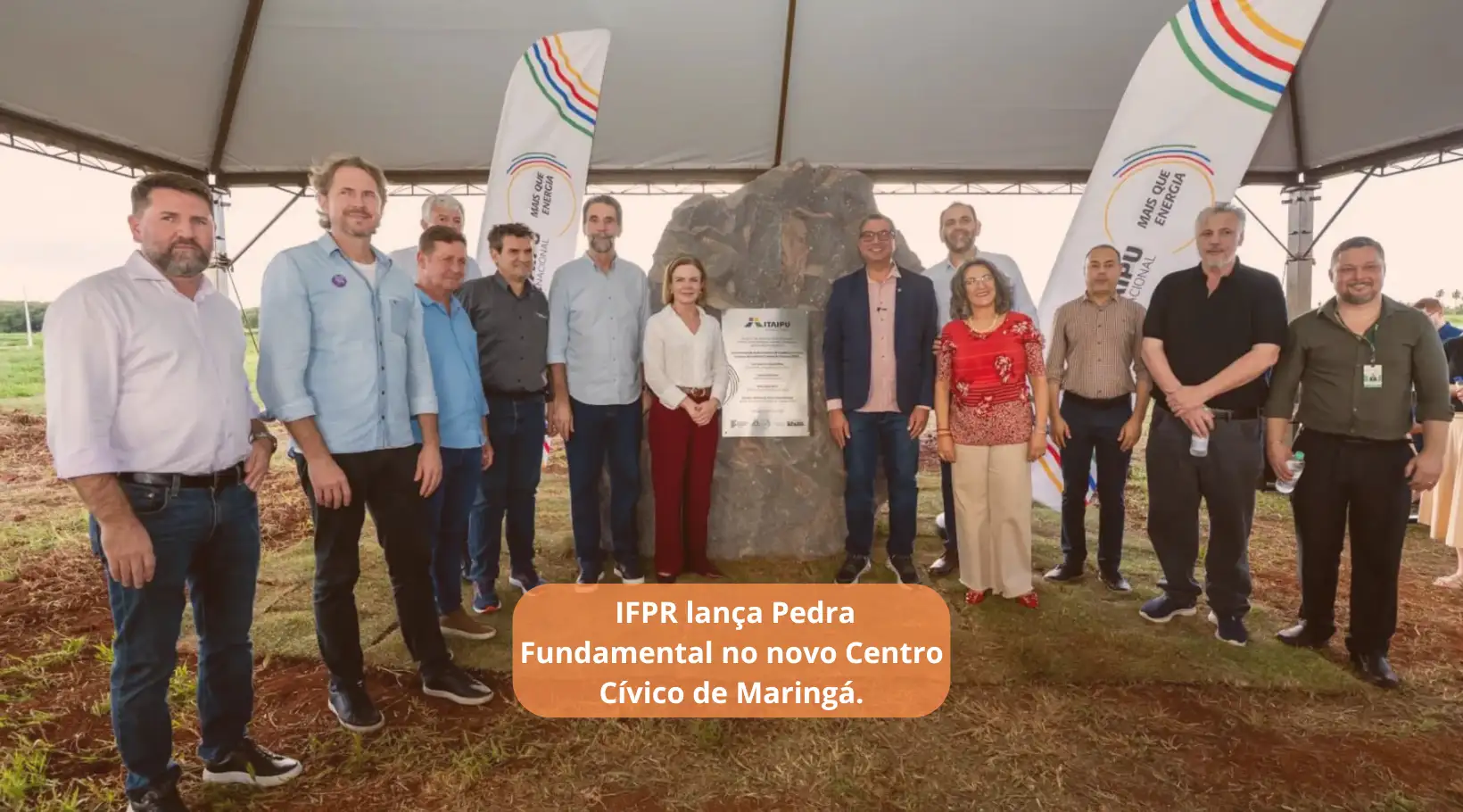 Foto de capa de IFPR lança Pedra Fundamental e reforça consolidação do novo Centro Cívico de Maringá